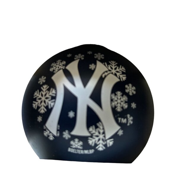 New York Yankees Shatterproof Snowflake Ornament Sports Collectors Topperscot - Picture 4 of 4